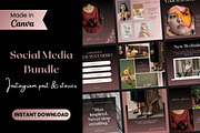 Instagram Template Canva, a Social Media Template by Visual Designs (Thumbnail 1 of 4)