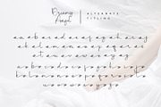 Dreamy Angel, a Handwritten Font by Letterara (Thumbnail 9 of 11)