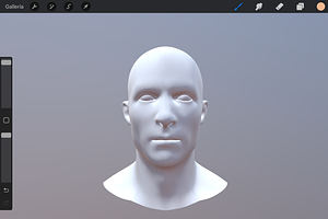 3D Model Male For Procreate App