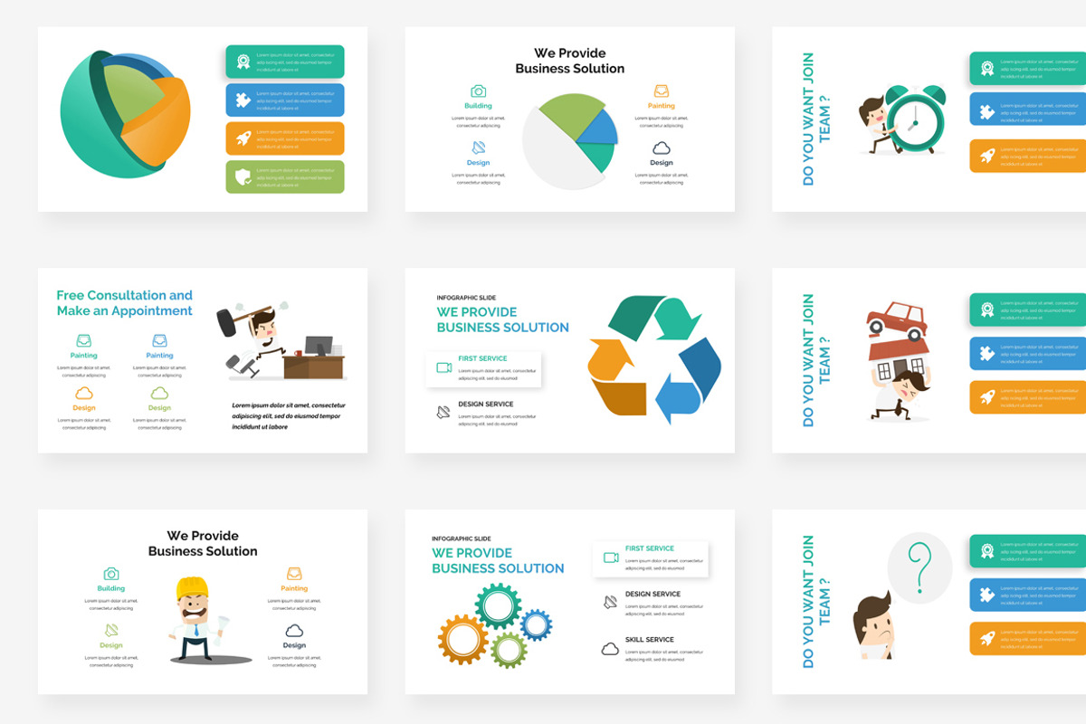 3 in 1 Business Event Powerpoint, a Presentation Template by One Percent Studio (Photo 35 of 36)