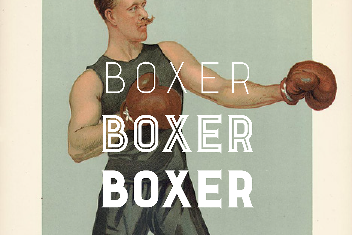 Boxer Typeface
