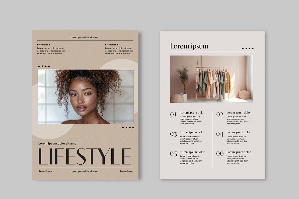 Minimalist Lifestyle Digital Magazin, a Templates & Theme by studiogstock (Photo 4 of 4)