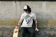 T-Shirt Mockup pack / Urban Edition, a Shirt Mockup by Arfis (Thumbnail 19 of 28)