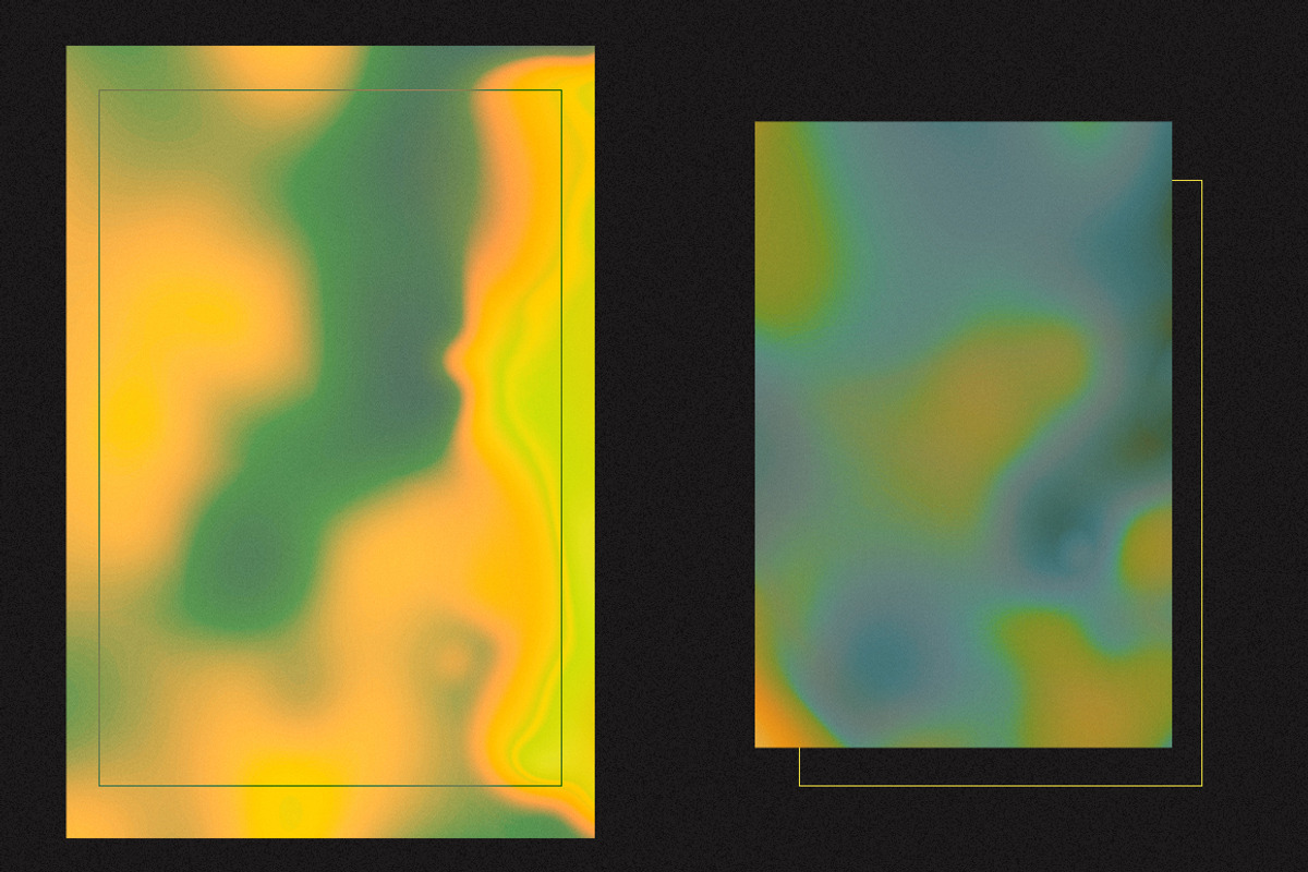 Nostalgia - 8 Grainy gradients, a Texture Graphic by ghost friend's shop (Photo 4 of 7)