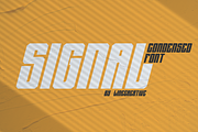 AJ Signal, a Font by Linecreative (Thumbnail 1 of 6)