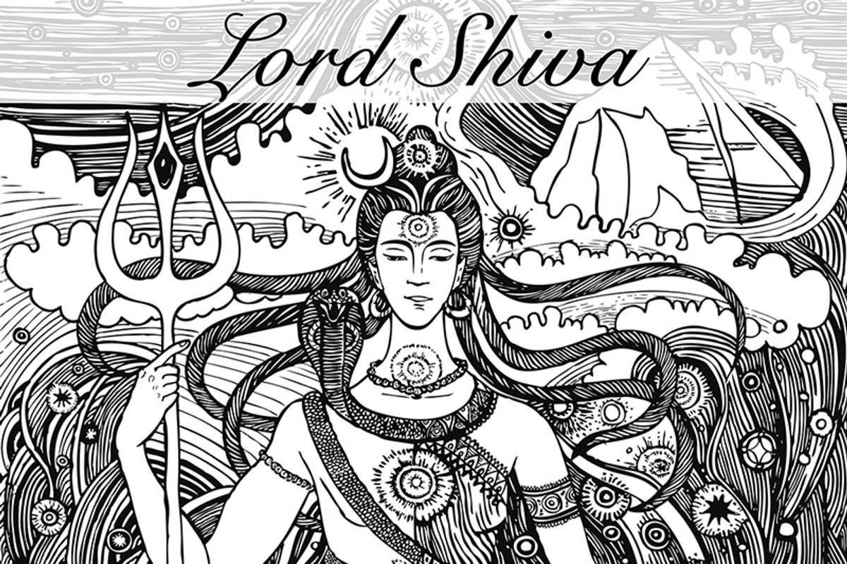Shiva and Shakti vector illustration, an Illustration by Mehendra Art (Photo 1 of 2)