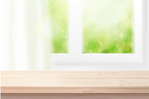 Wooden table blur. Realistic wood, an Object Illustration by Stock-Smart-Start