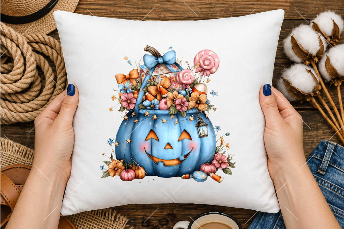 Whimsical Halloween Clipart, a Seasonal Illustration by OK Design (Photo 4 of 6)