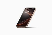 iPhone 16 Pro - 24 Mockups Scenes, an iPhone Mockup by Asylab (Thumbnail 30 of 58)
