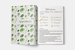 Cook Book Canva Template