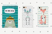 Scandinavian Guys. Graphic set, an Animal Illustration by Good Genie (Thumbnail 9 of 9)