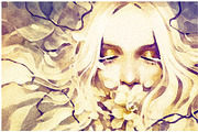 Lovely Watercolor Effect Actions PS, an Action Add-On by ShutterPro (Thumbnail 29 of 71)