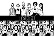 Hipster set., a Person Illustration by AnastasiaFears (Thumbnail 1 of 4)