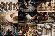 50 Aesthetic Pottery Stock Photos, a Person Illustration by Incomelion (Thumbnail 3 of 13)