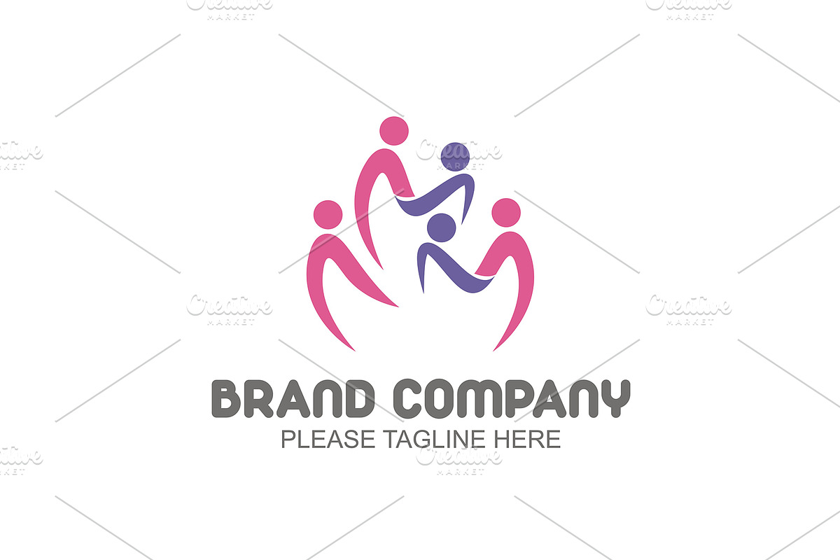 20 Logo Family Life Templates Bundle, a Branding & Logo Template by Friendesigns (Photo 9 of 21)