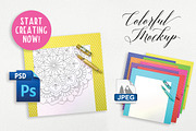 Colorful Mockup, a Mockup by Winterbird (Thumbnail 4 of 4)