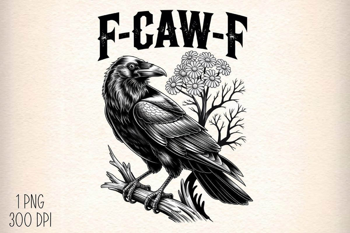 F-CAW-F Halloween Raven, Halloween P, an Illustration by Daily.Designs (Photo 1 of 5)