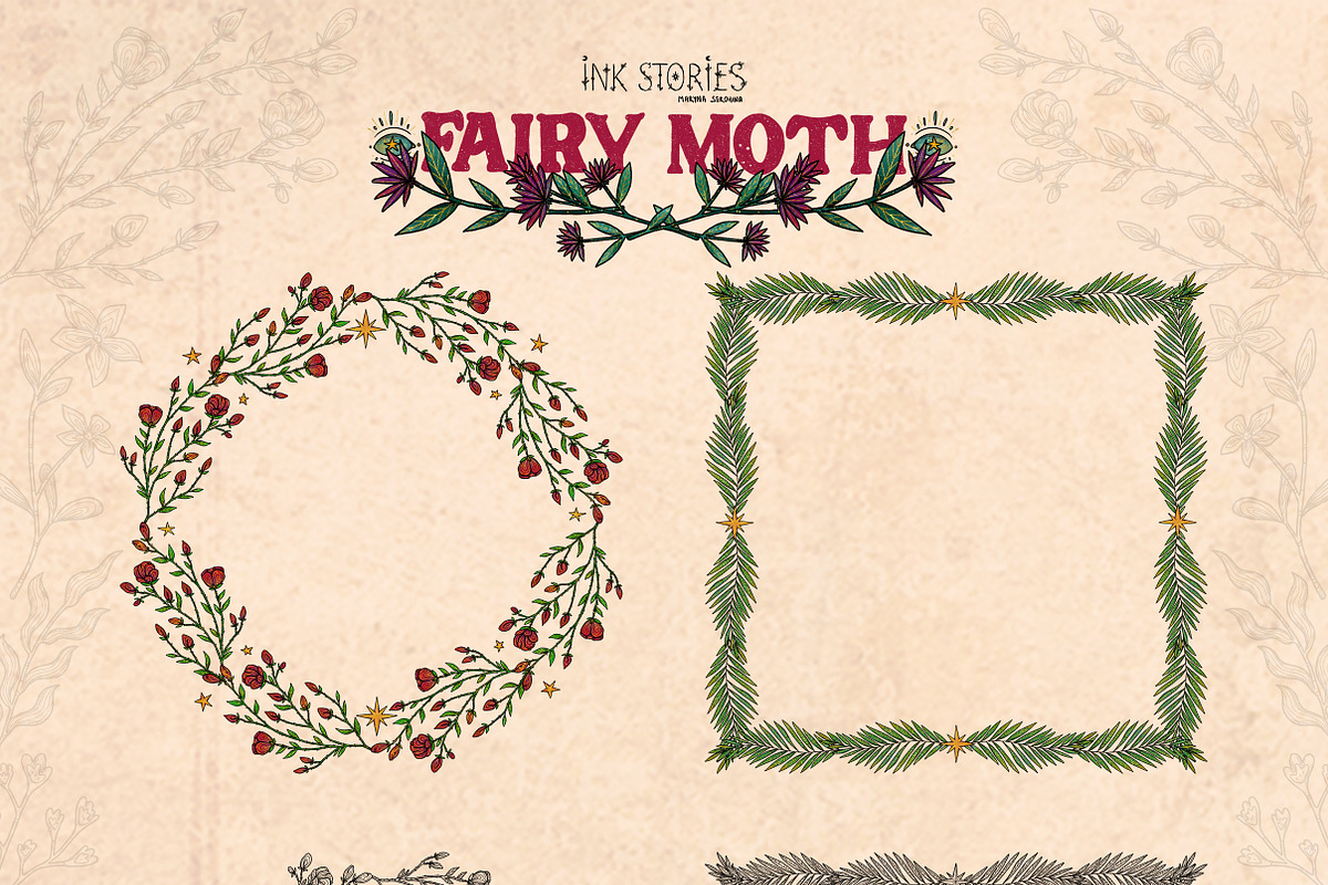 Fairy Moth, an Animal Illustration by Ink Stories (Photo 21 of 27)