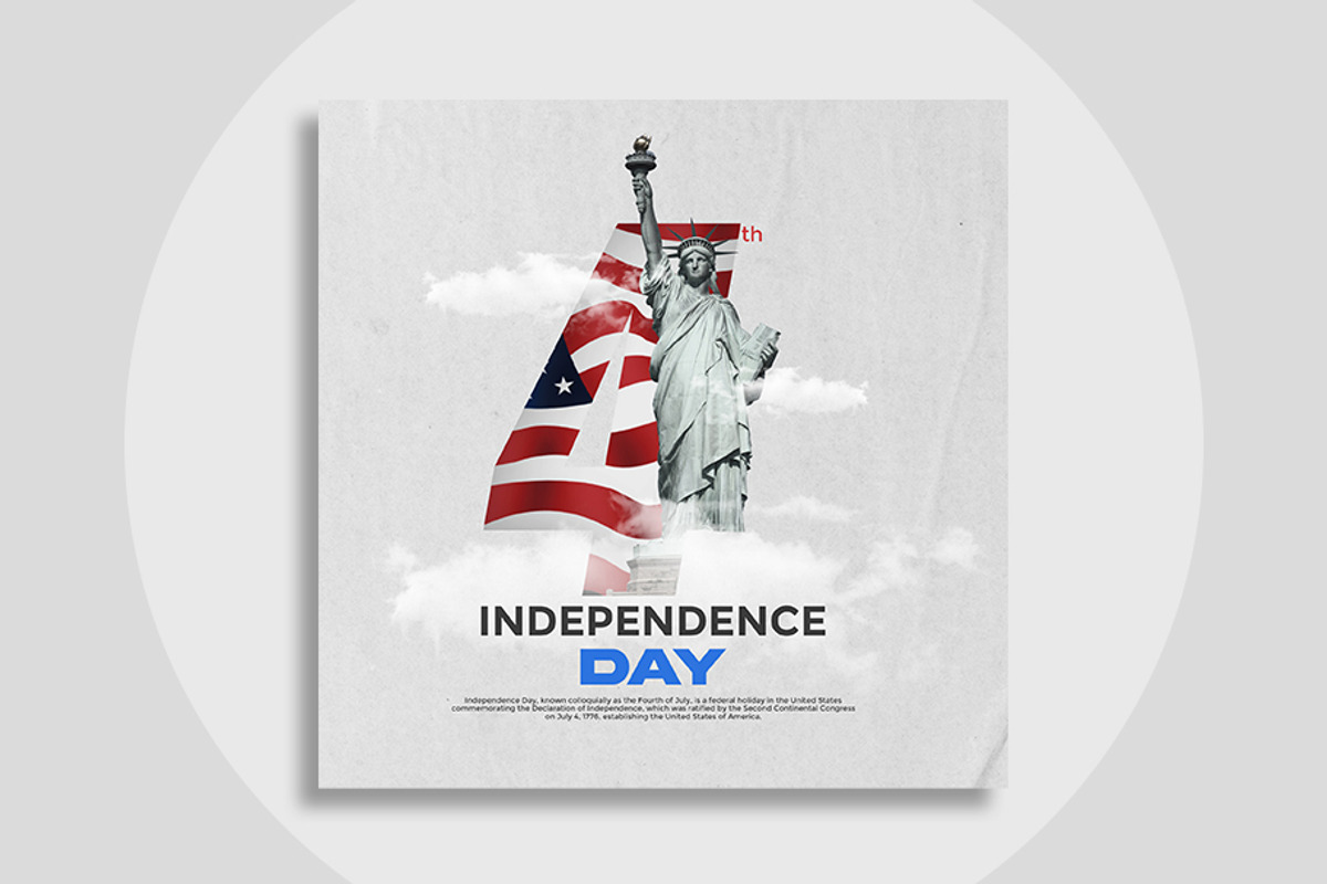 United States Independence Day, a Social Media Template by Northfrom (Photo 3 of 3)