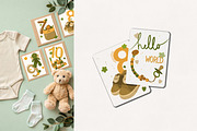 Boho Baby Milestone Cards, a Person Illustration by Vaniuta_Art (Thumbnail 7 of 10)