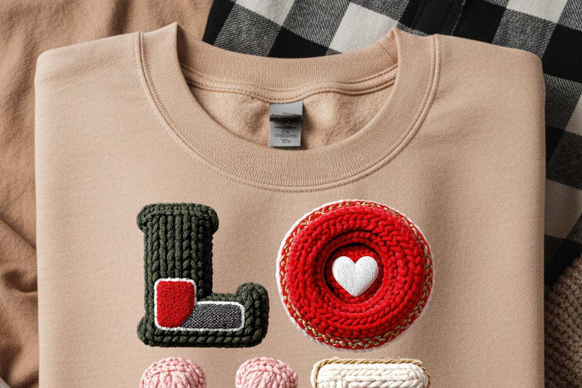 Valentine Crochet PNG Bundle, a Graphic by one-touch (Photo 19 of 24)