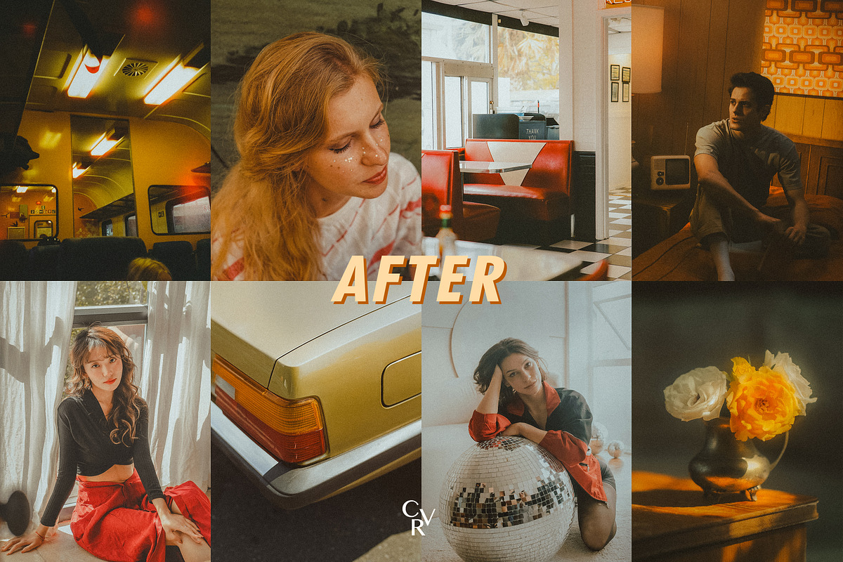 15 70's Vintage Lightroom Presets, a Preset Add-On by CVR Presets (Photo 3 of 8)