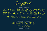 Bongstand – Elegant Handwritten Font, a Script Font by Basnistudio (Thumbnail 7 of 10)
