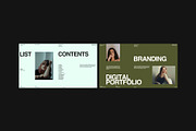 COLE Brand Portfolio Canva Template, a Presentation Template by Creatorism (Thumbnail 3 of 9)