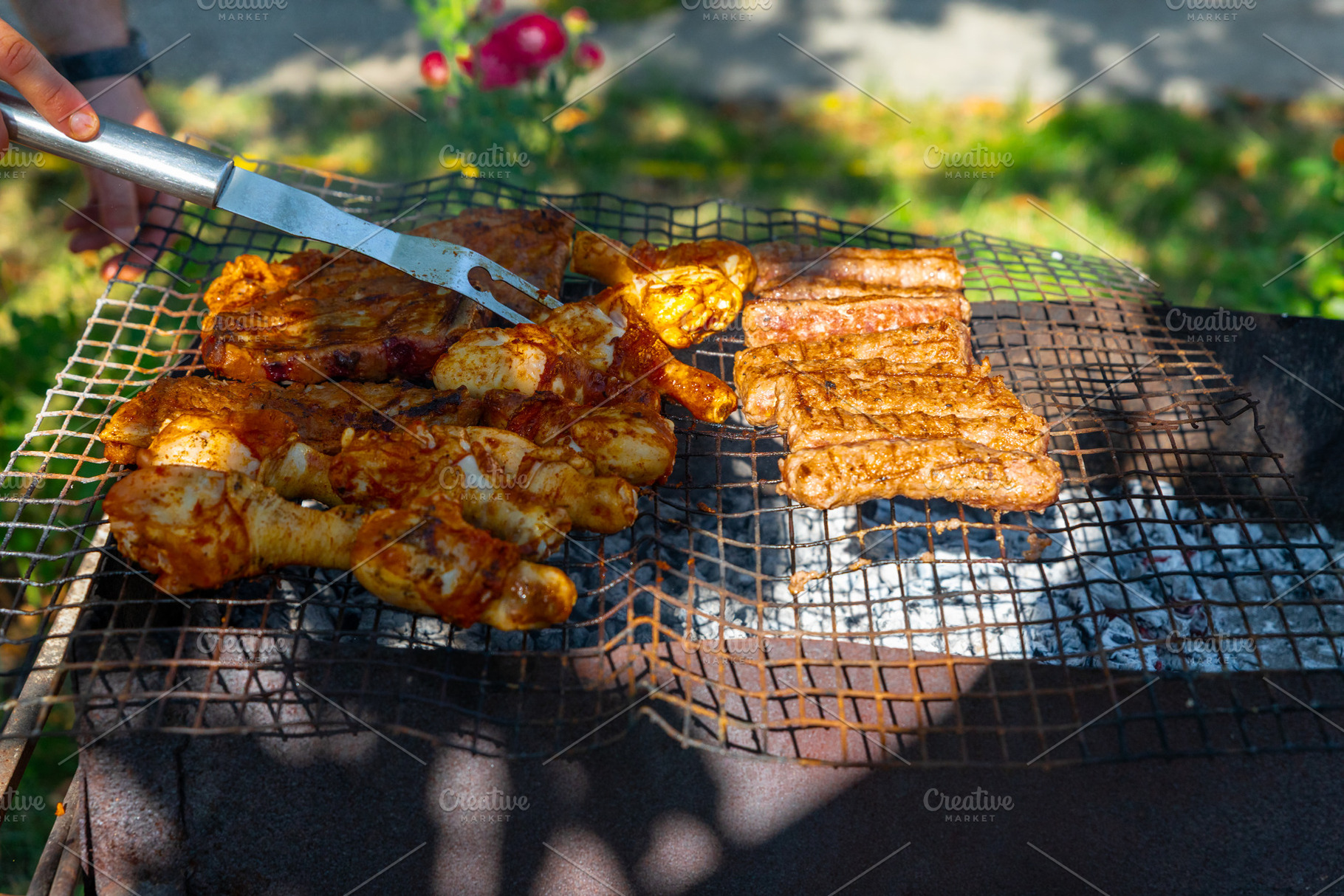 Outdoor Barbecue Grill, a Food & Drink Photo by Ales Munt