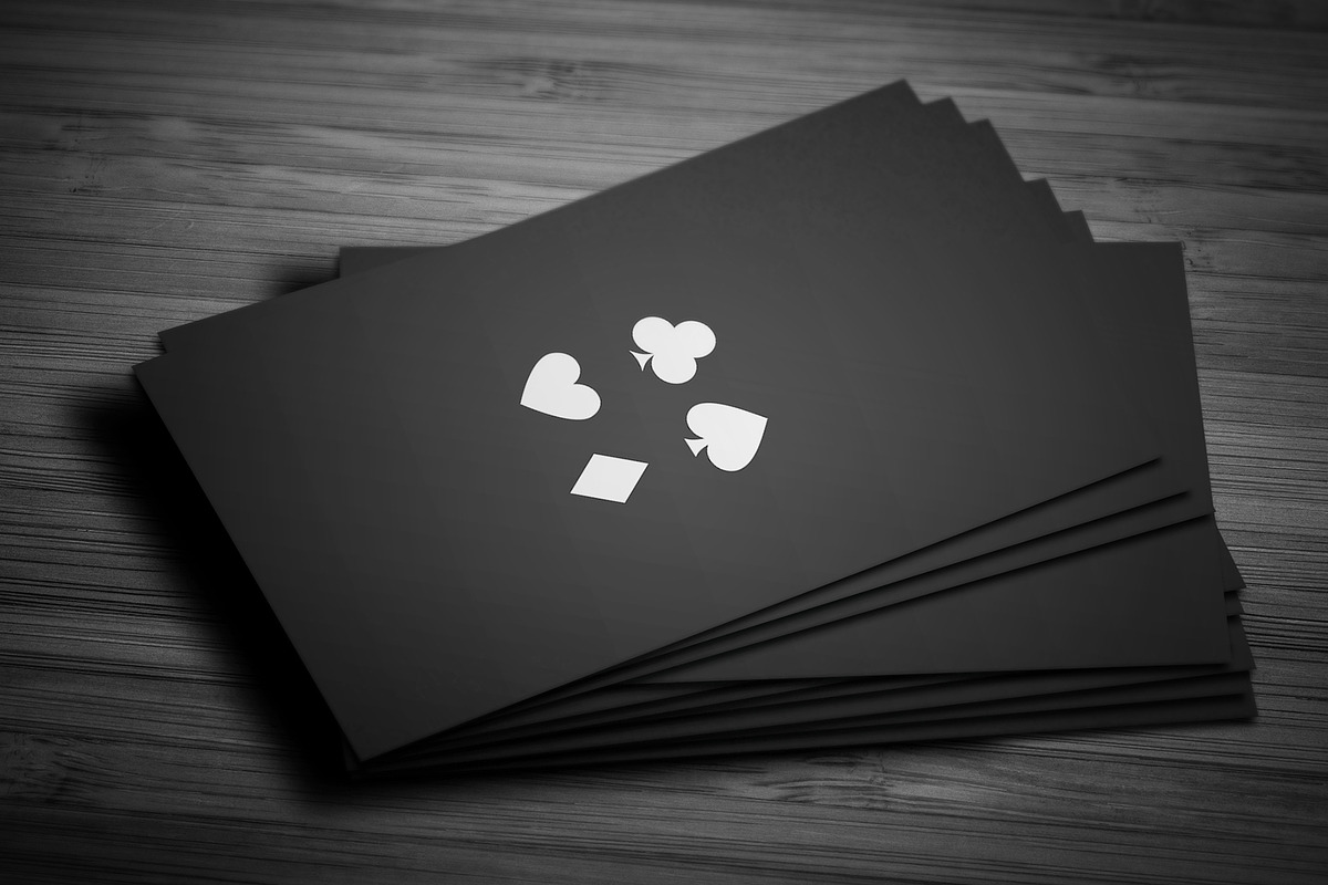 Casino or Poker Style Business Card, a Business Card Template by Saman Osama (Photo 5 of 6)