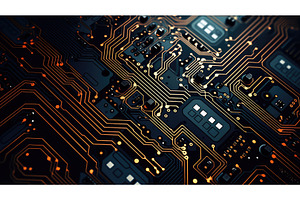 research science shapes background, a Technology Photo by pikepicture