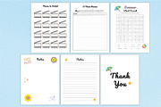 2026 Summer Planner For Kids Canva, a Stationery Template by Shumaya (Thumbnail 7 of 7)