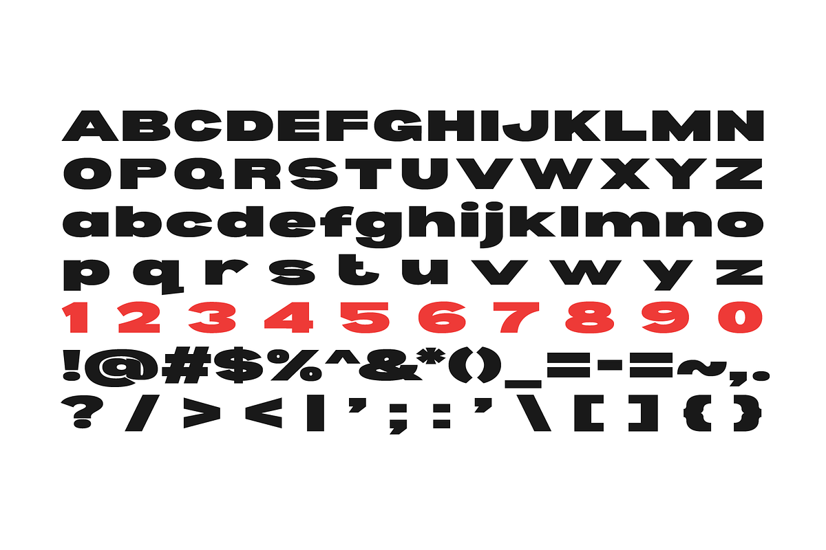 Bernoru Sans Font Family preview 4