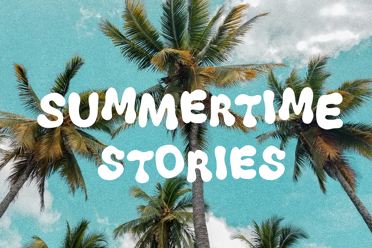 Happy & Groovy Retro Playful Display, a Font by Kaya Fonts (Photo 9 of 29)
