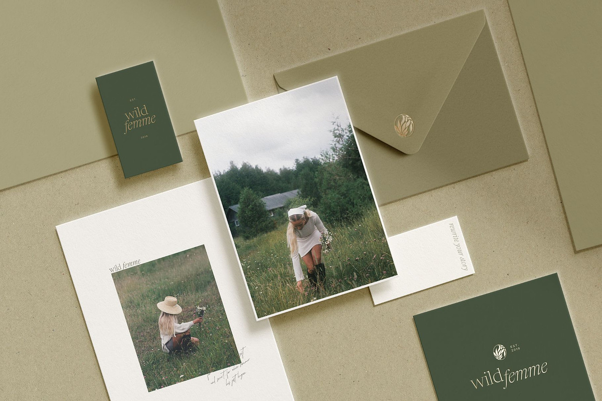 Feminine Brand Kit - Canva Template, a Branding & Logo Template by Ederra Design (Photo 1 of 13)