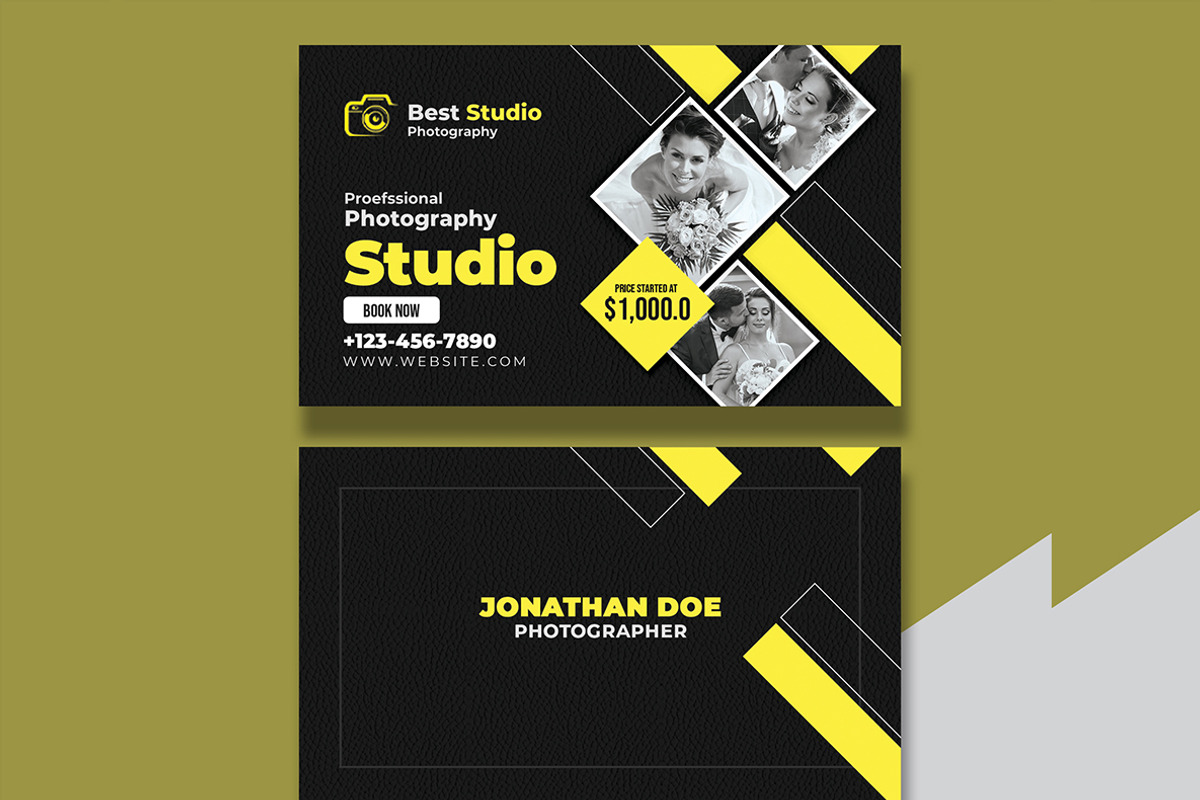 Photography Business Card, a Business Card Template by AfzaalGraphics (Photo 3 of 3)