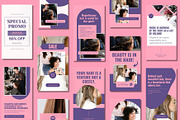 Hair Salon Story Canva Templates, a Templates & Theme by BoontenStudio (Thumbnail 4 of 8)