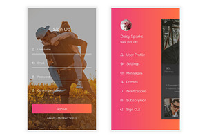 Dating & Networking Figma App