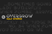 Overgrow Typeface, a Font by Revorklabs (Thumbnail 14 of 16)