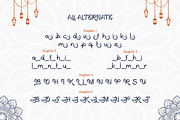 Raulaih - Arabic Style Font, a Script Font by trabaskriya (Thumbnail 6 of 7)