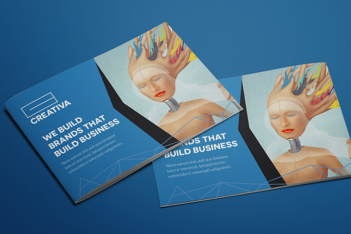 Creative Portfolio Brochure, a Brochure Template by Print design (Photo 1 of 5)