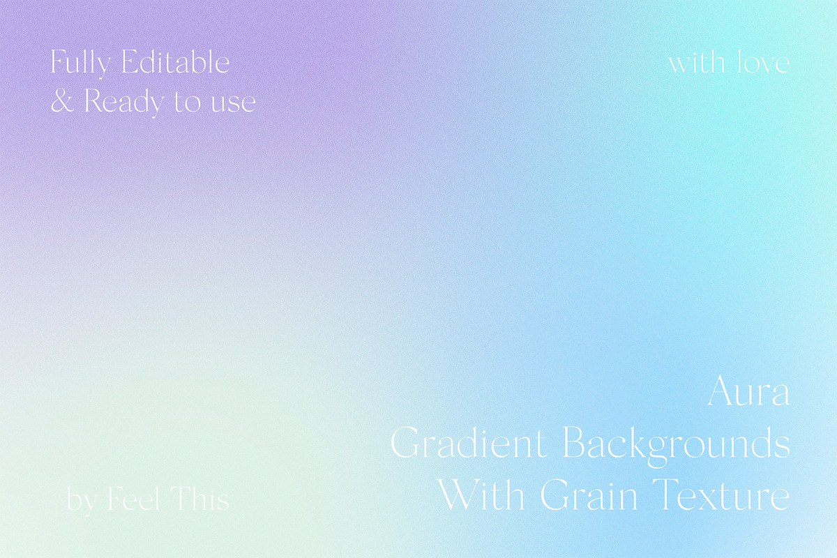 Aura Grainy Gradient Textures PS, an Object Graphic by Feel This (Photo 10 of 19)