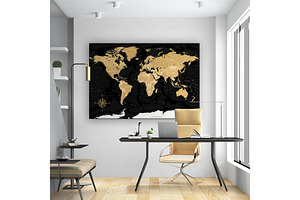 World Map - Highly Detailed Vector