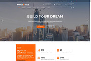 Harper – Construction & Business, a WordPress Template by Cherry Wordpress Theme (Thumbnail 2 of 9)