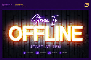 Neon Gaming Twitch