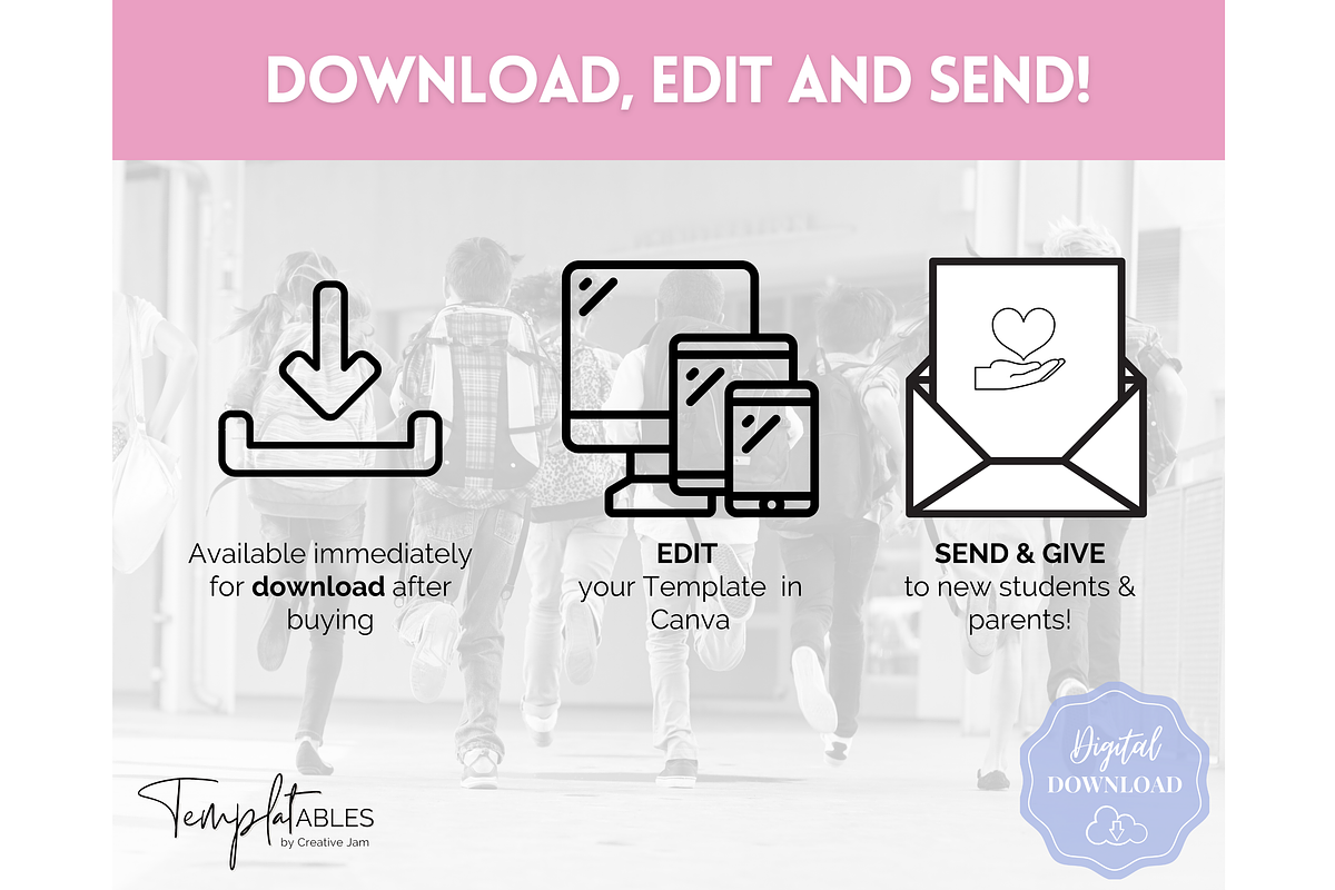 Meet the Teacher Template - Canva, a Templates & Theme by Templatables (Photo 8 of 8)