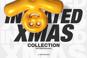 Inflated Xmas 140 PNG Elements