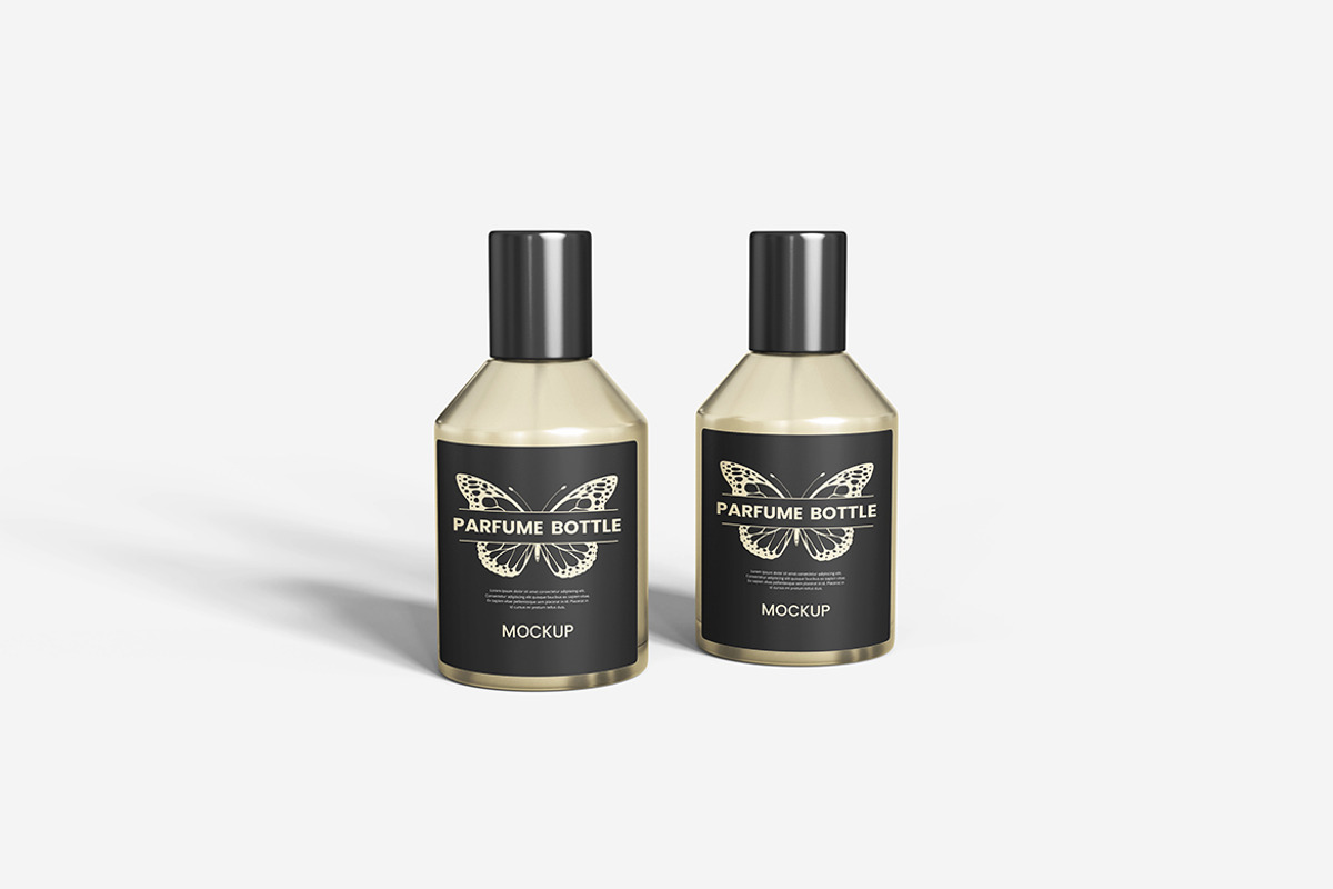 Parfume Bottle Mockup, a Packaging Mockup by bimockup (Photo 3 of 6)