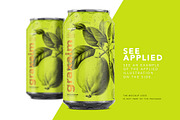 Fruit illustrations - engravings/01, a Food Illustration by Graxaim Mock-up (Thumbnail 4 of 4)
