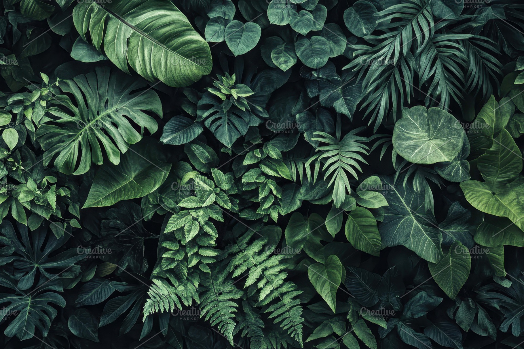 Lush green foliage displaying a vari, a Photo by Tanuart